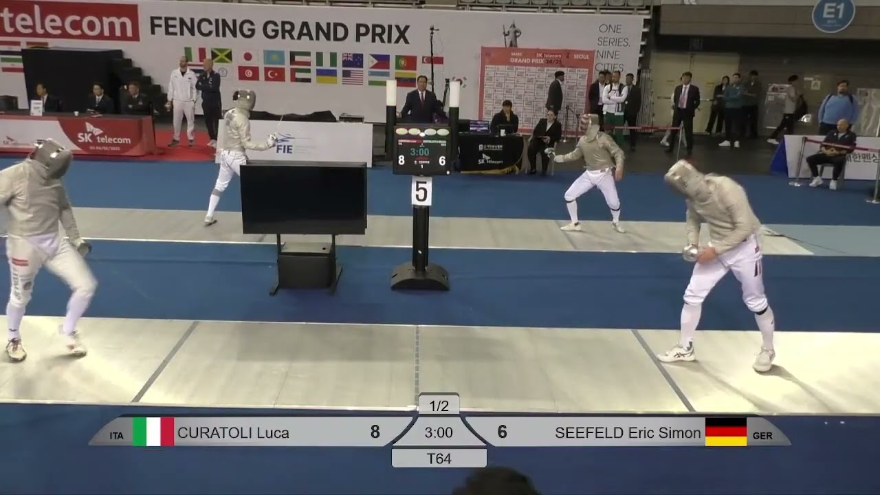 Seoul Grand Prix 2025 SMS - L64 - Luca Curatoli ITA v Eric Seefeld GER