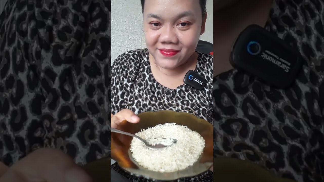 31.DYMA |ASMR RAW RICE EATING |Makan Beras Mentah| asmrrawriceeating| asmrsounds  @Dymareal