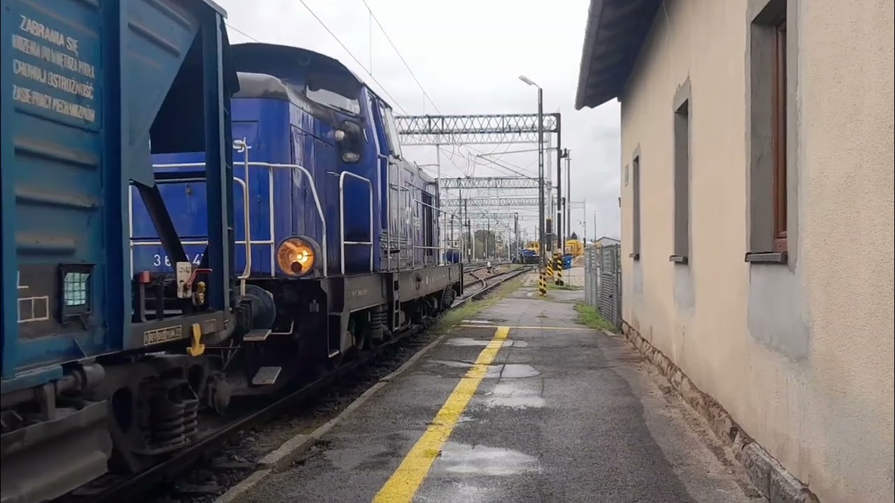 SM42-731+SM42-2286 Orion kolej powr&oacute;t z prac remontowych na LK104