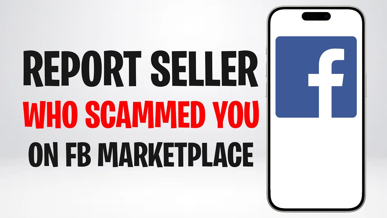 How to Report a Seller on Facebook Marketplace 2026 (Report Seller Who Scammed You) ✅