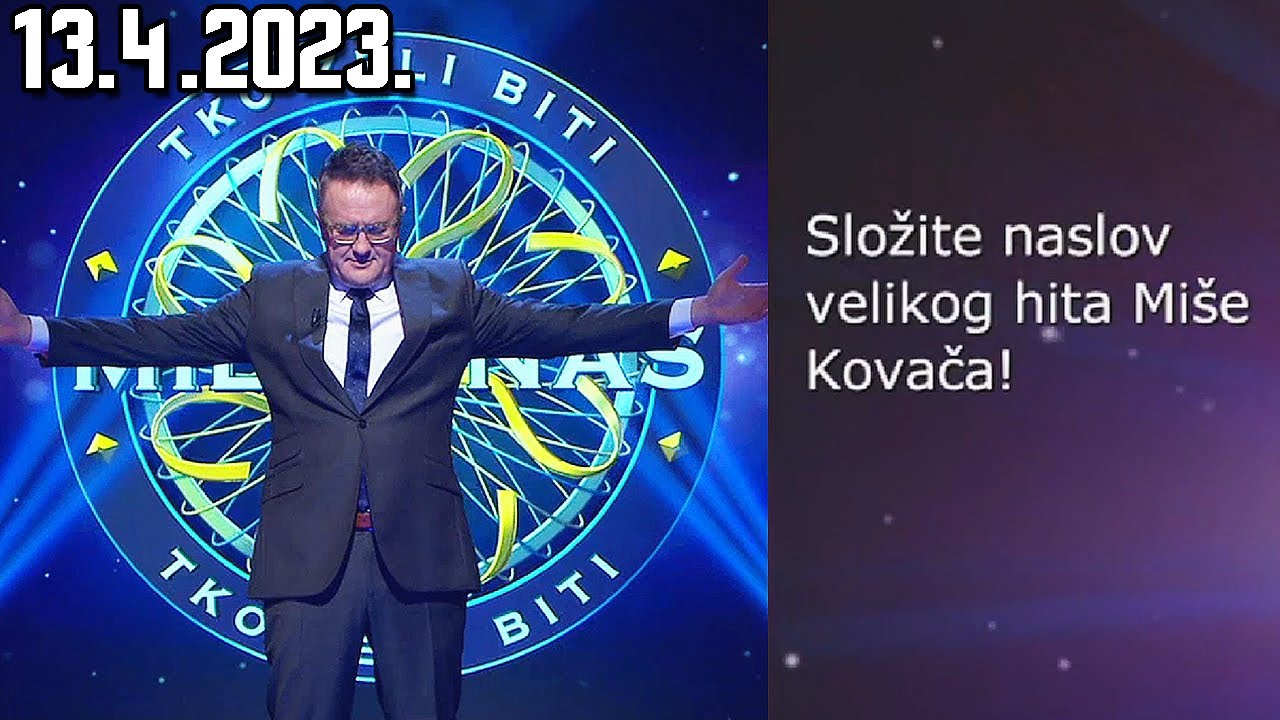 TKO ŽELI BITI MILIJUNAŠ? (Glavni grad Madagaskara - Antababarivo?) - 13.4.2023.