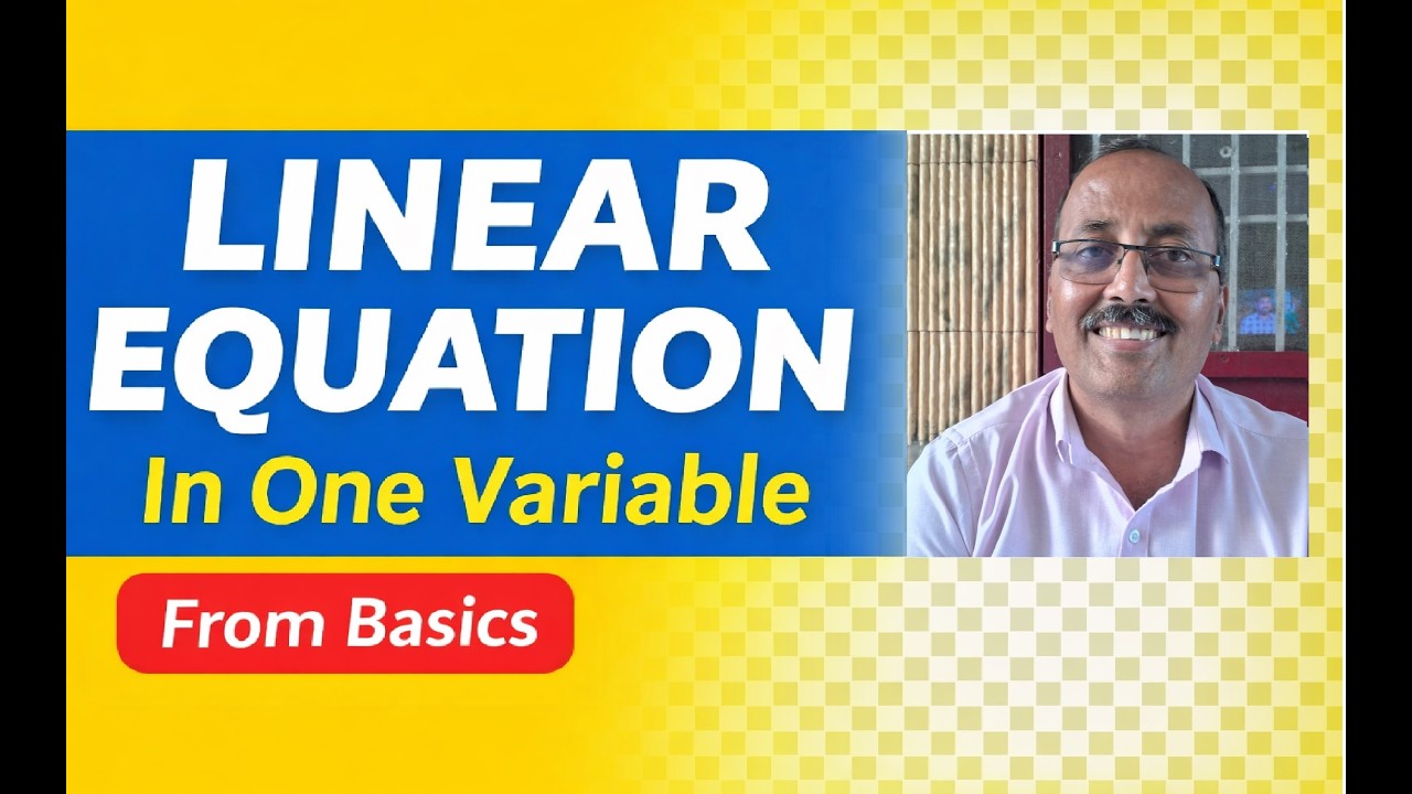 Linear Equation in one variable