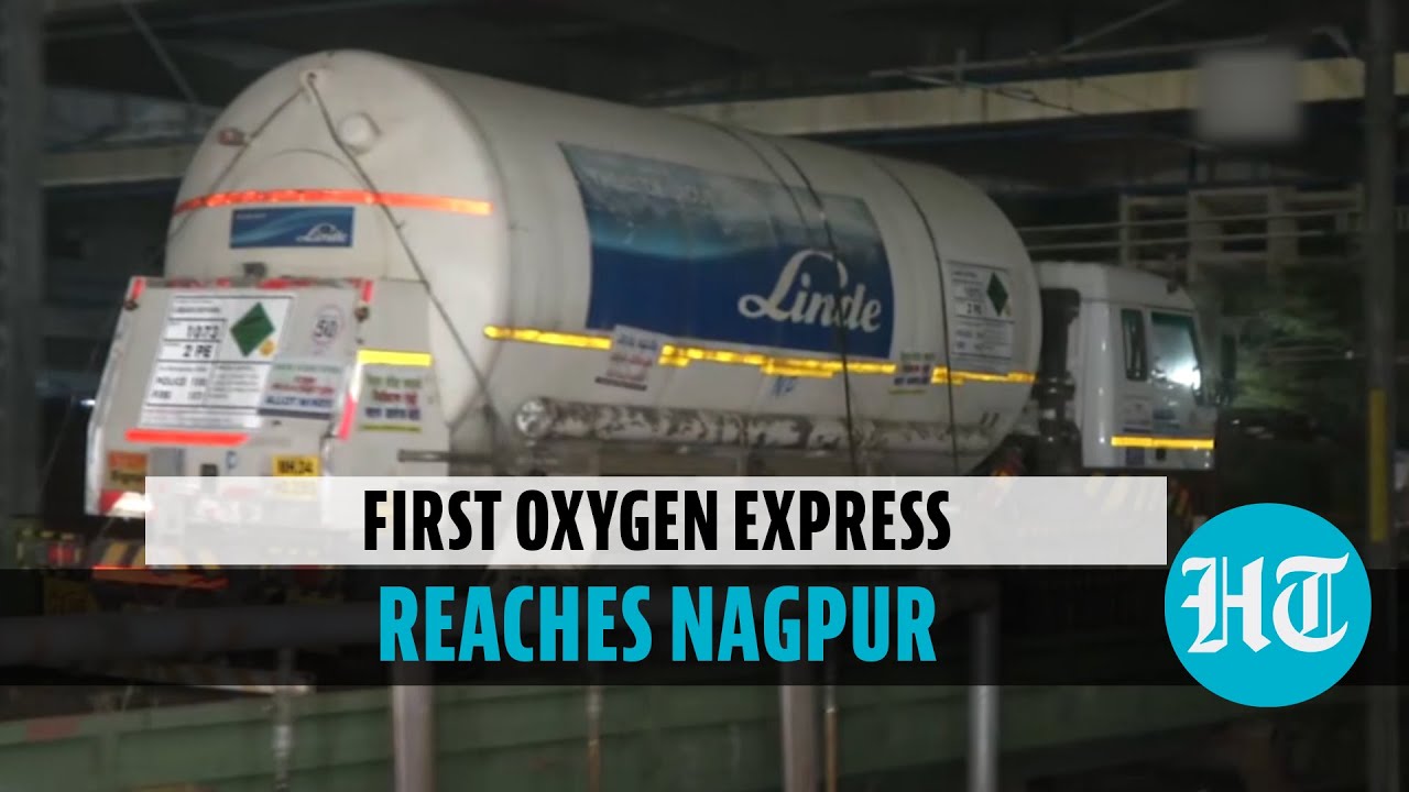 Oxygen Express reaches Maharashtra; Nagpur gets life-saving gas