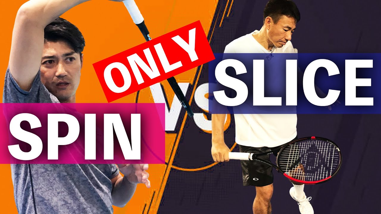 Only Slice vs Only Spin ! Interesting matches by ATP Pro players