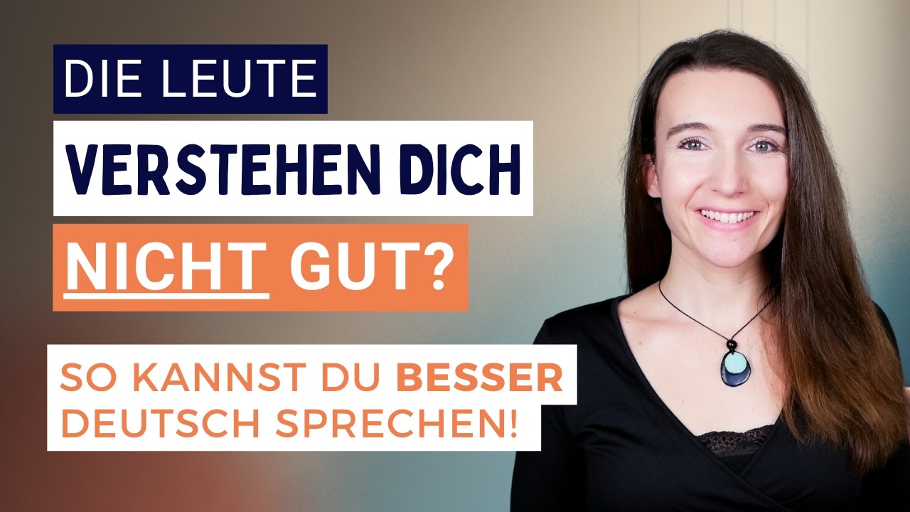 Verständlich Deutsch sprechen | Aussprache üben und hören