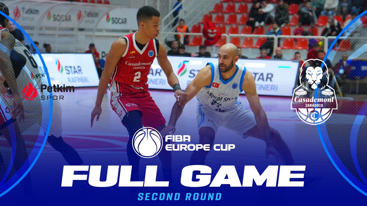 Aliaga Petkimspor v Casademont Zaragoza | Full Basketball Game | FIBA Europe Cup 2025-26