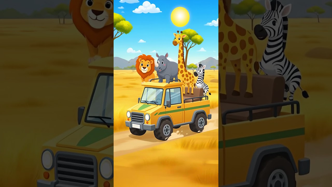 Wild Animal Song🦁 | Learn Animal Sounds 