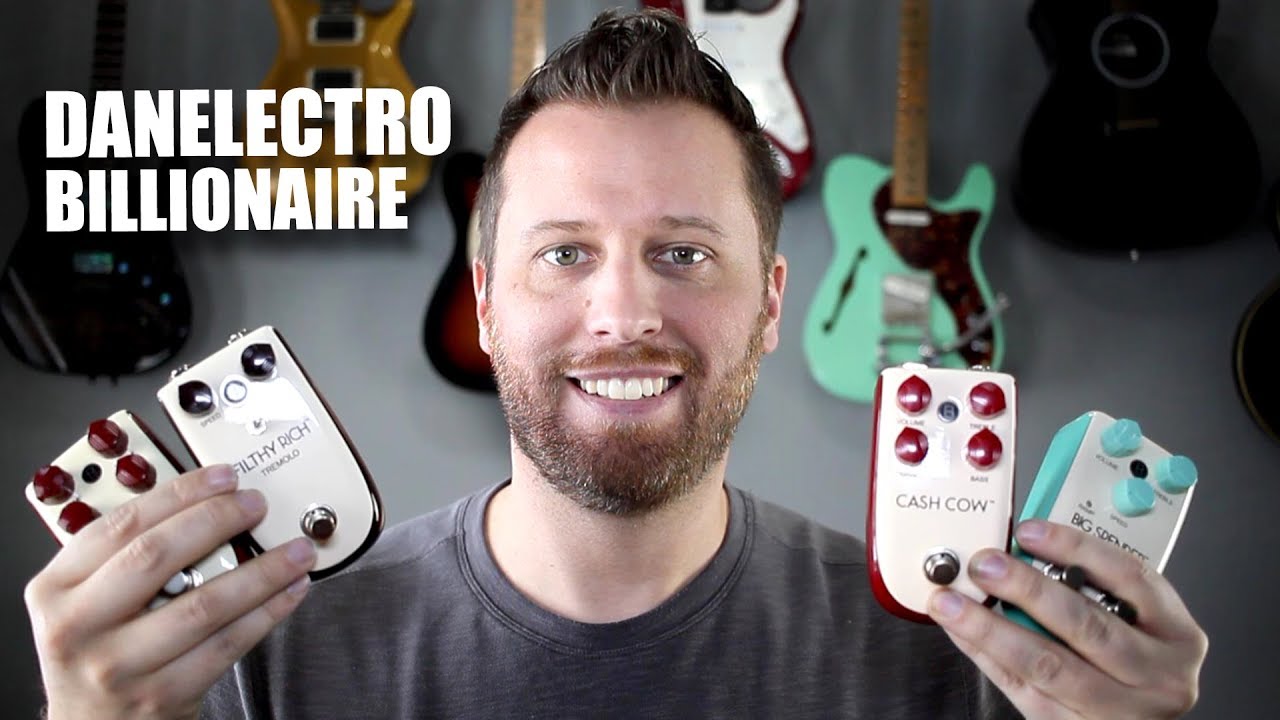 Danelectro's Billionaire Pedals!