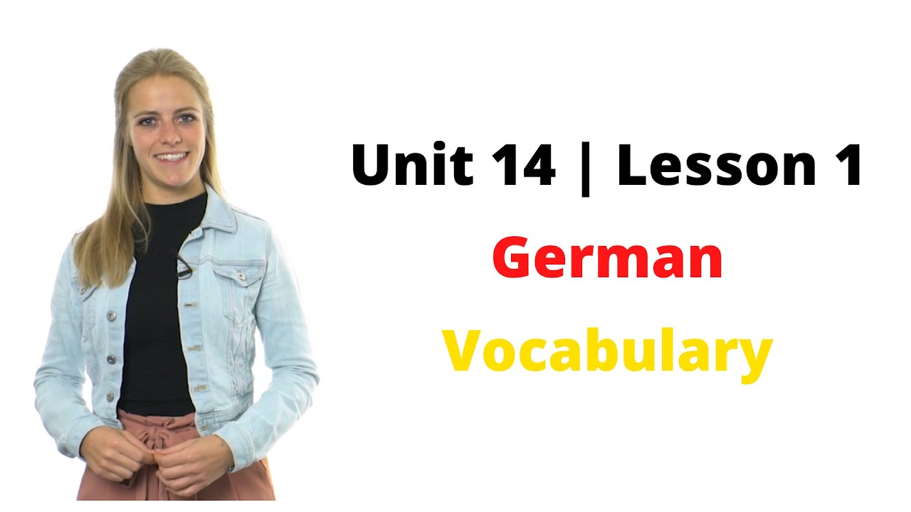 Uncle Polo Free German Course for beginners | Unit 14 | Lesson 1 | German Vocabulary