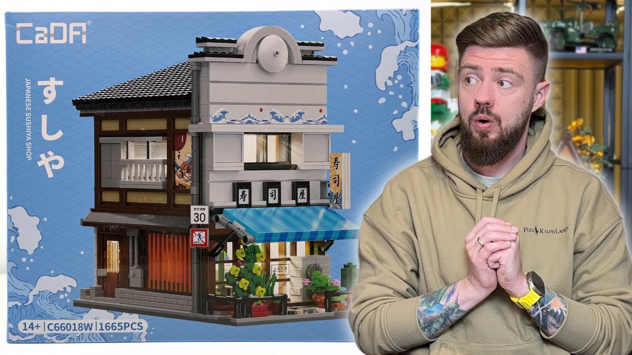 JAPANESE SUSHI SHOP 🍣 CADA C66018W RECENZJA