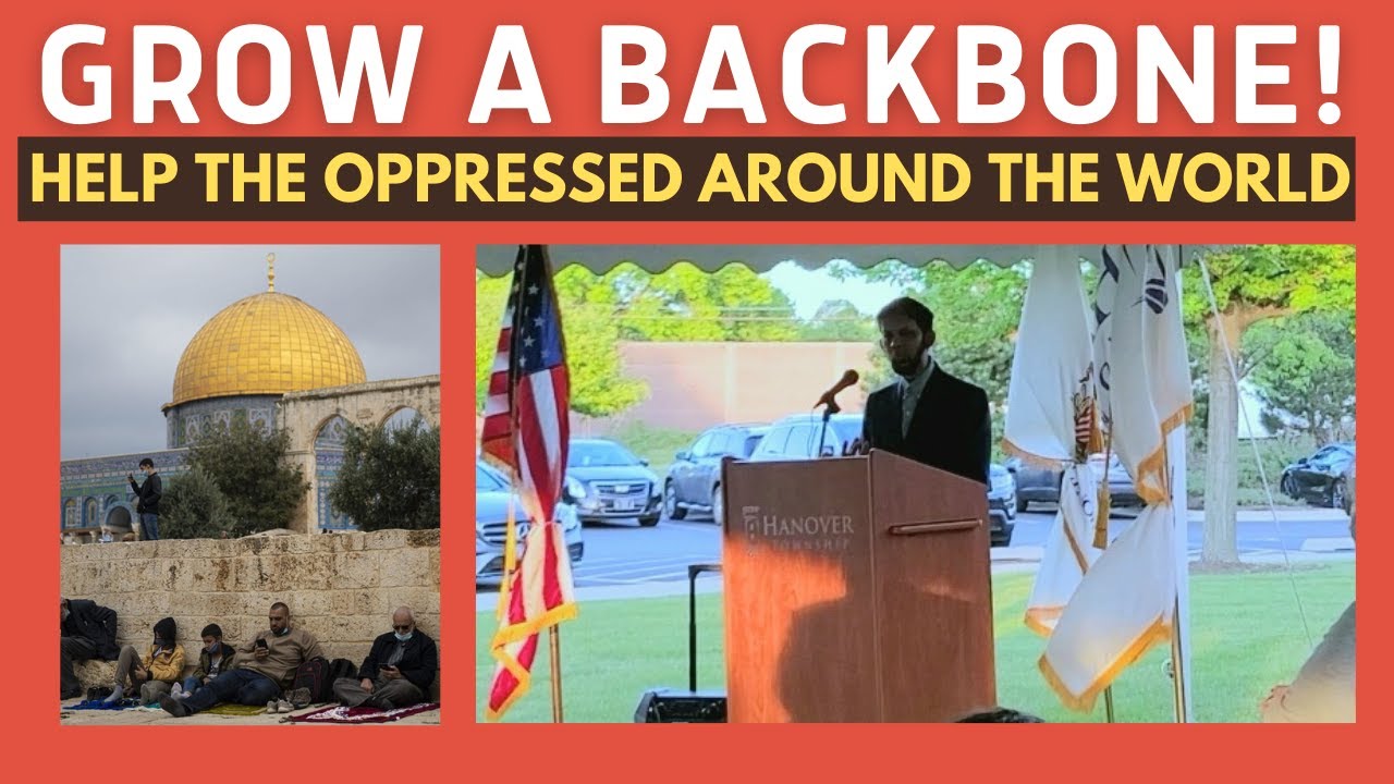My Invocation | World Leaders, Grow a Backbone and Help the Oppressed - NEW