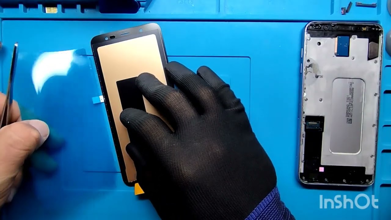 Troca de tela Samsung Galaxy J8 - CS Celulares