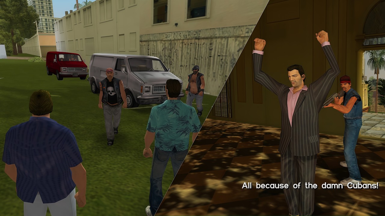GTA Vice City | Скандал в парке