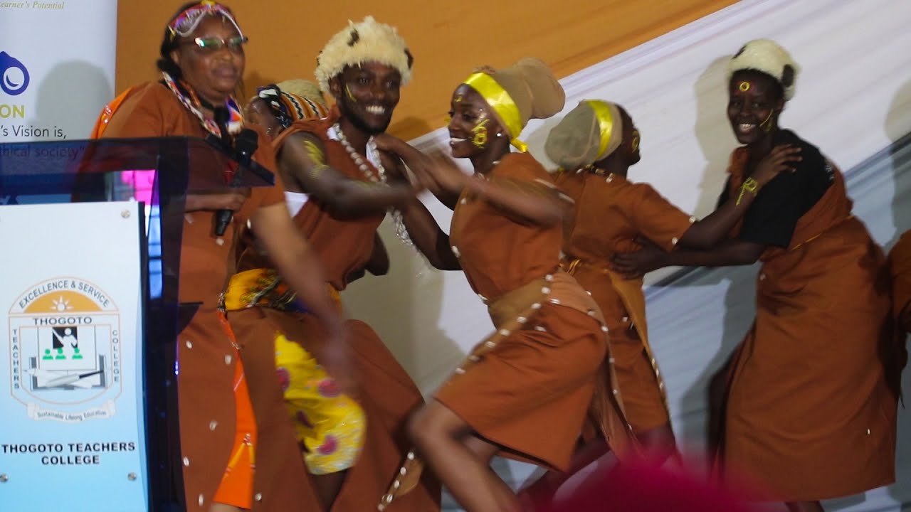 Thogoto Teachers Training College 69th Graduation-Mwomboko presentation was lit