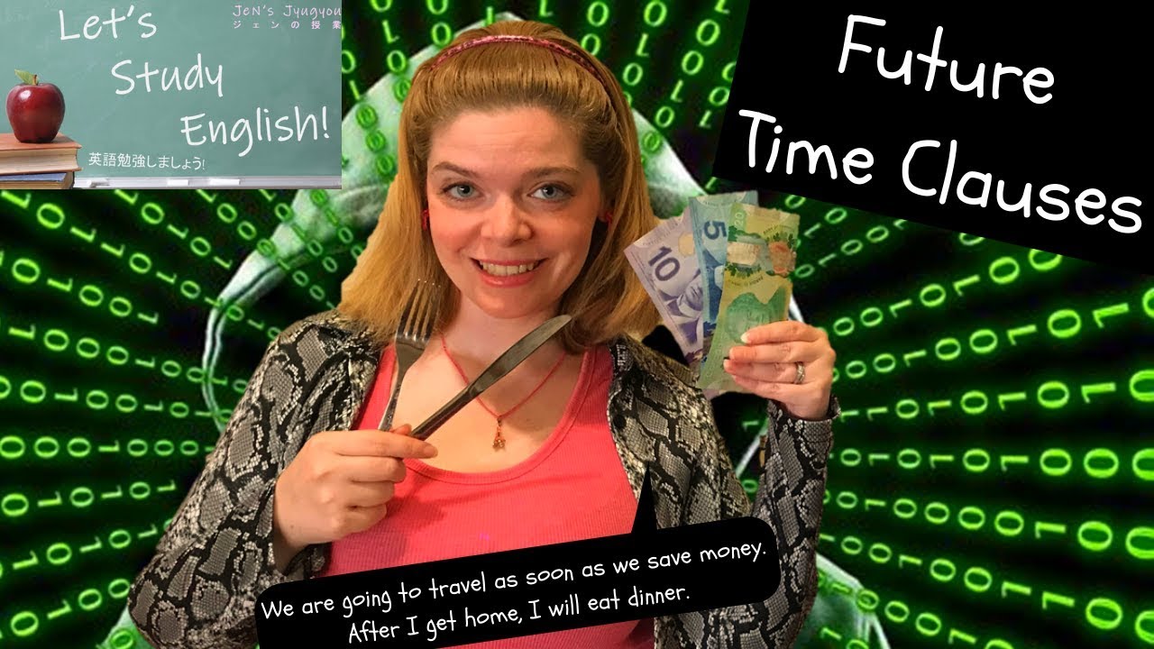How to use Future Time Clauses : 3 Grammar Rules and 3 Types! Improve your English Grammar!