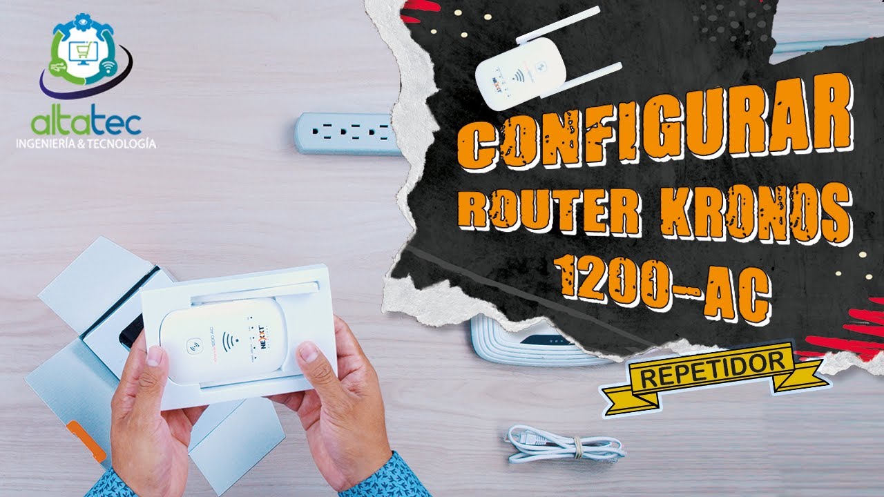 Configurar Nexxt Kronos 1200AC en Modo REPETIDOR (Paso a Paso)