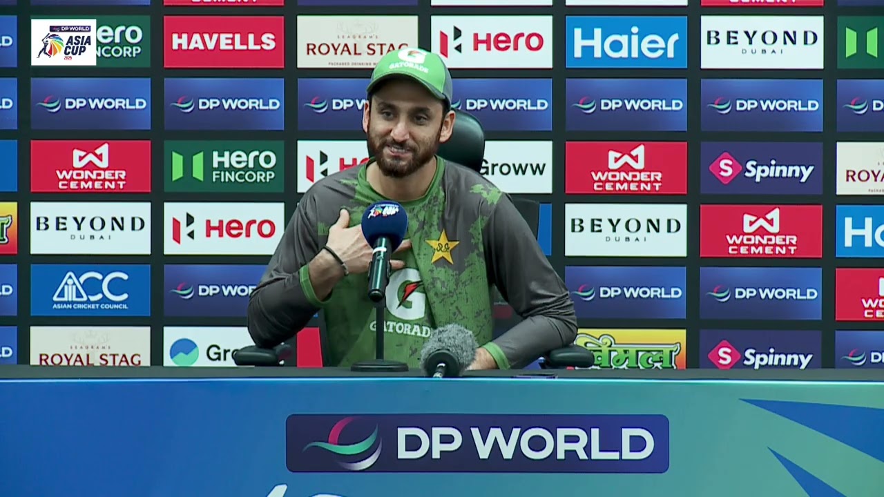 Salman Agha explosive press conference: Fires warning to India, on controversy, Suryakumar comments