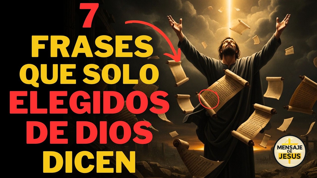 7 FRASES QUE SOLO LOS ELEGIDOS DE DIOS DICEN