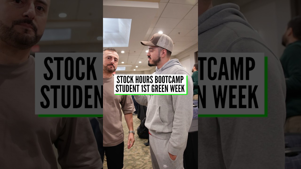 What This Stock Hours Student Learned From Boot Camp 🙏🏻