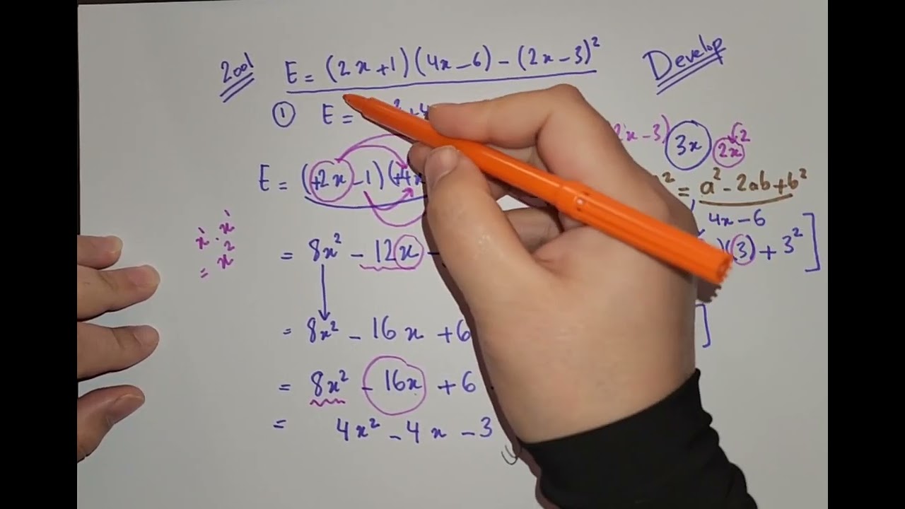 Math #2001 #factorization #lebanon #expand #development #solve