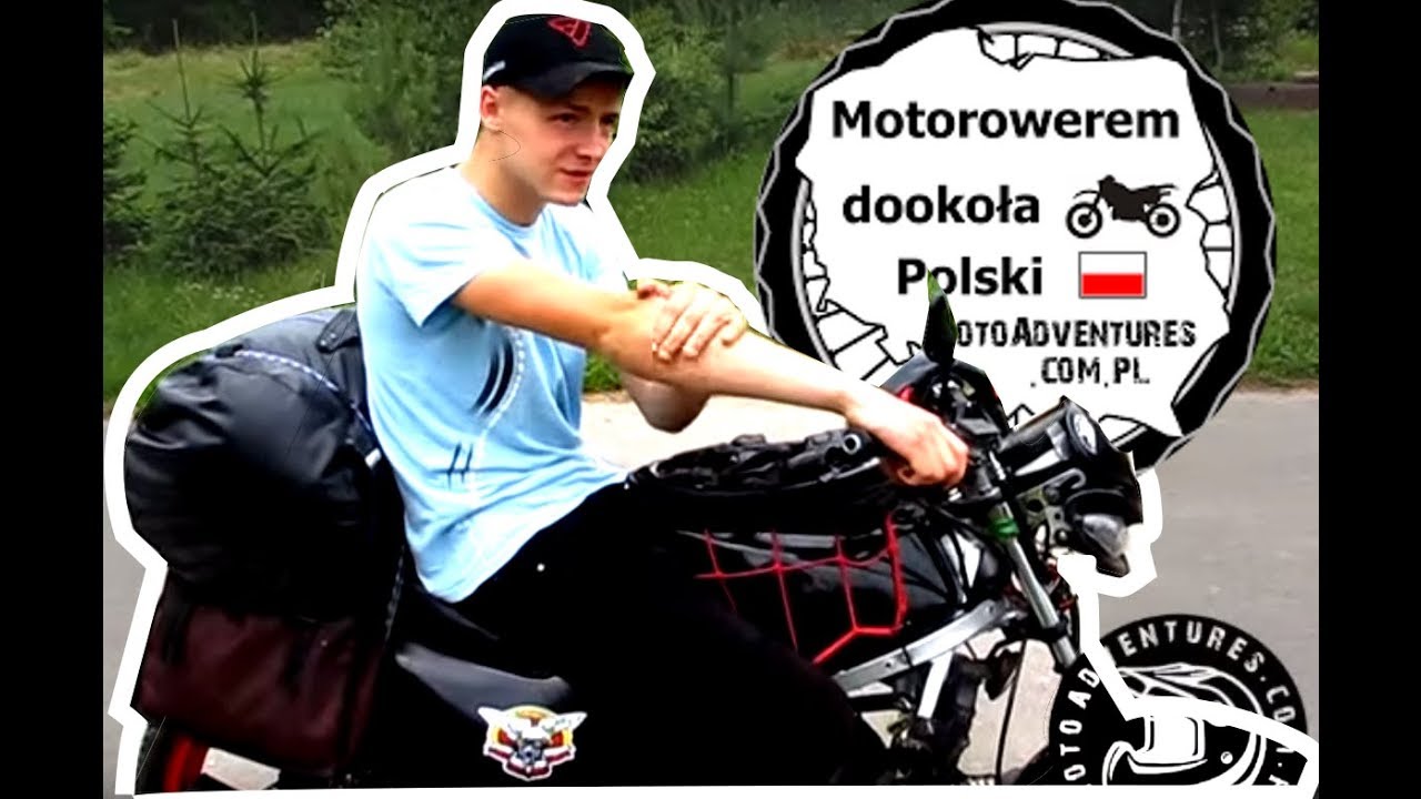 Motorowerem dookoła Polski - uczestnik Mateusz