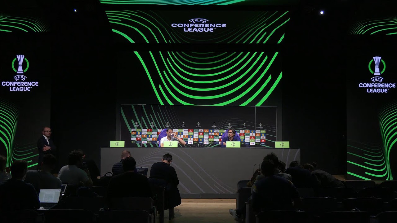 CONFERENZA UEFA CONFERENCE LEAGUE 15 APRILE 2026