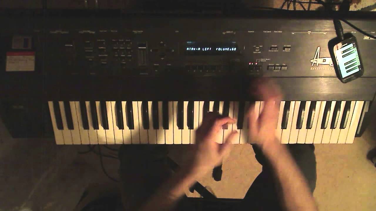 ENSONIQ ASR-10 (now for sale from Latvia)- Quick piano synthesis