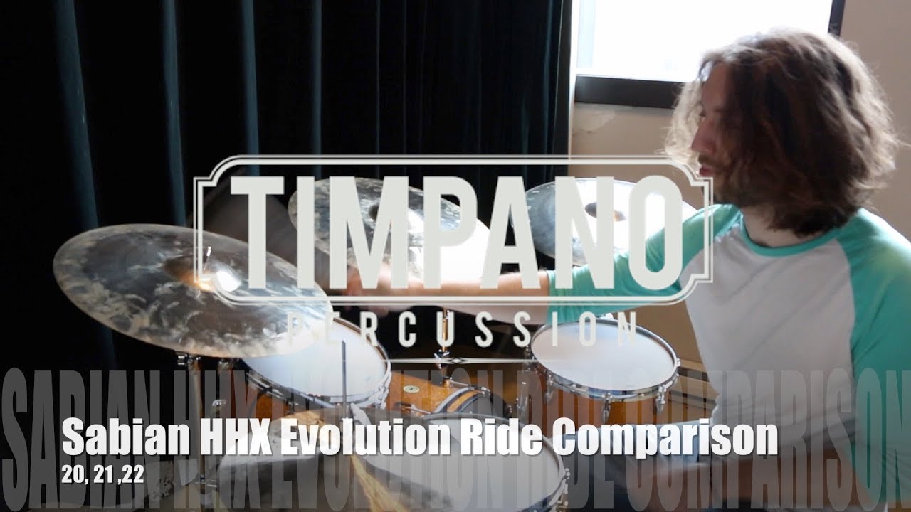 Sabian HHX Evolution Ride Comparison: 20