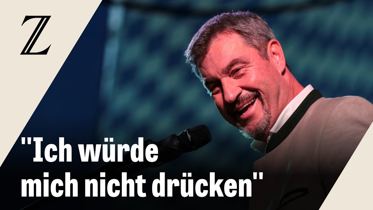 Söder zeigt Bereitschaft für Kanzlerkandidatur