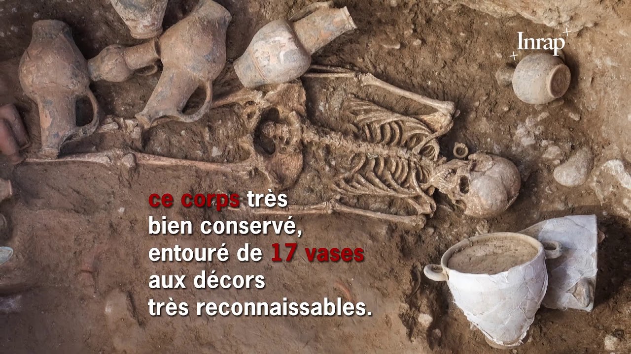 Une exceptionnelle tombe étrusque en Corse
