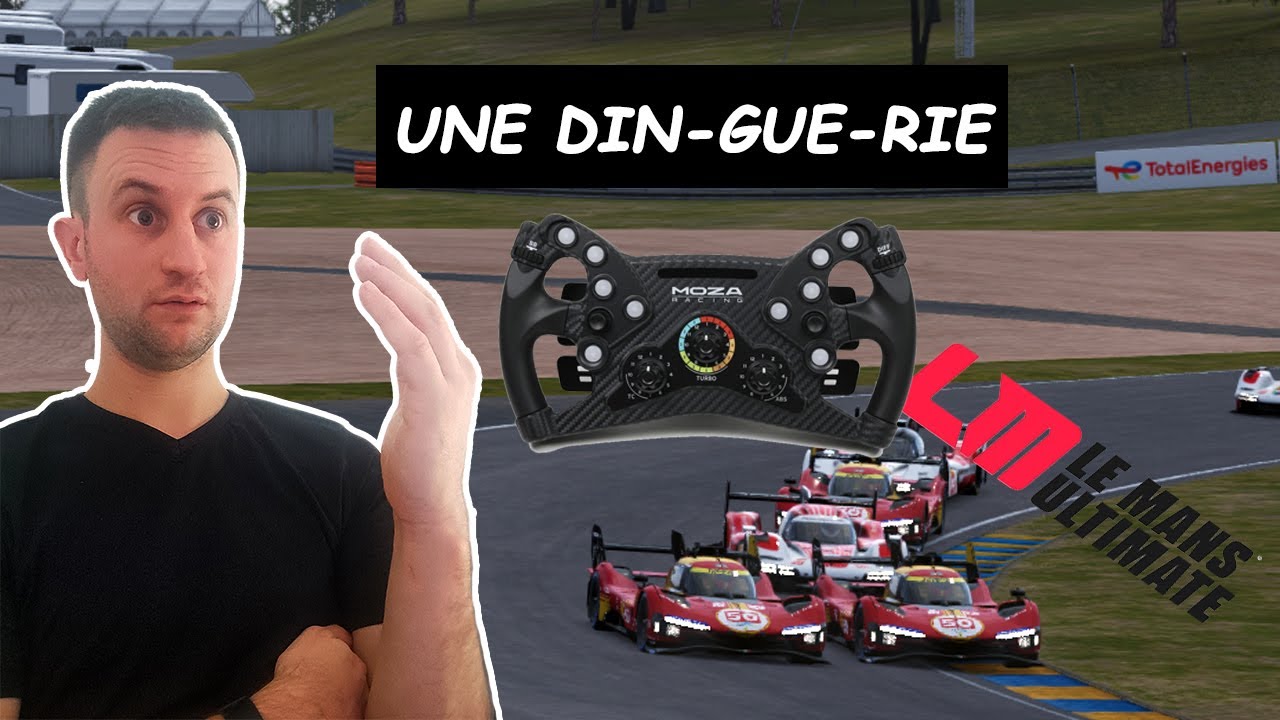 Je test le Moza KS sur Le mans ultimate !!! (c'est une folie)