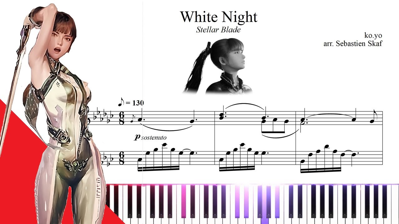 White Night  |  Stellar Blade piano cover