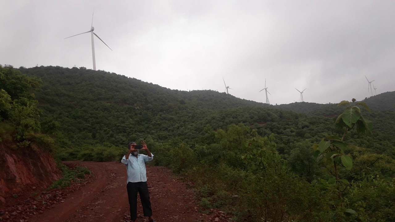 MY today's visit to my wind farm.