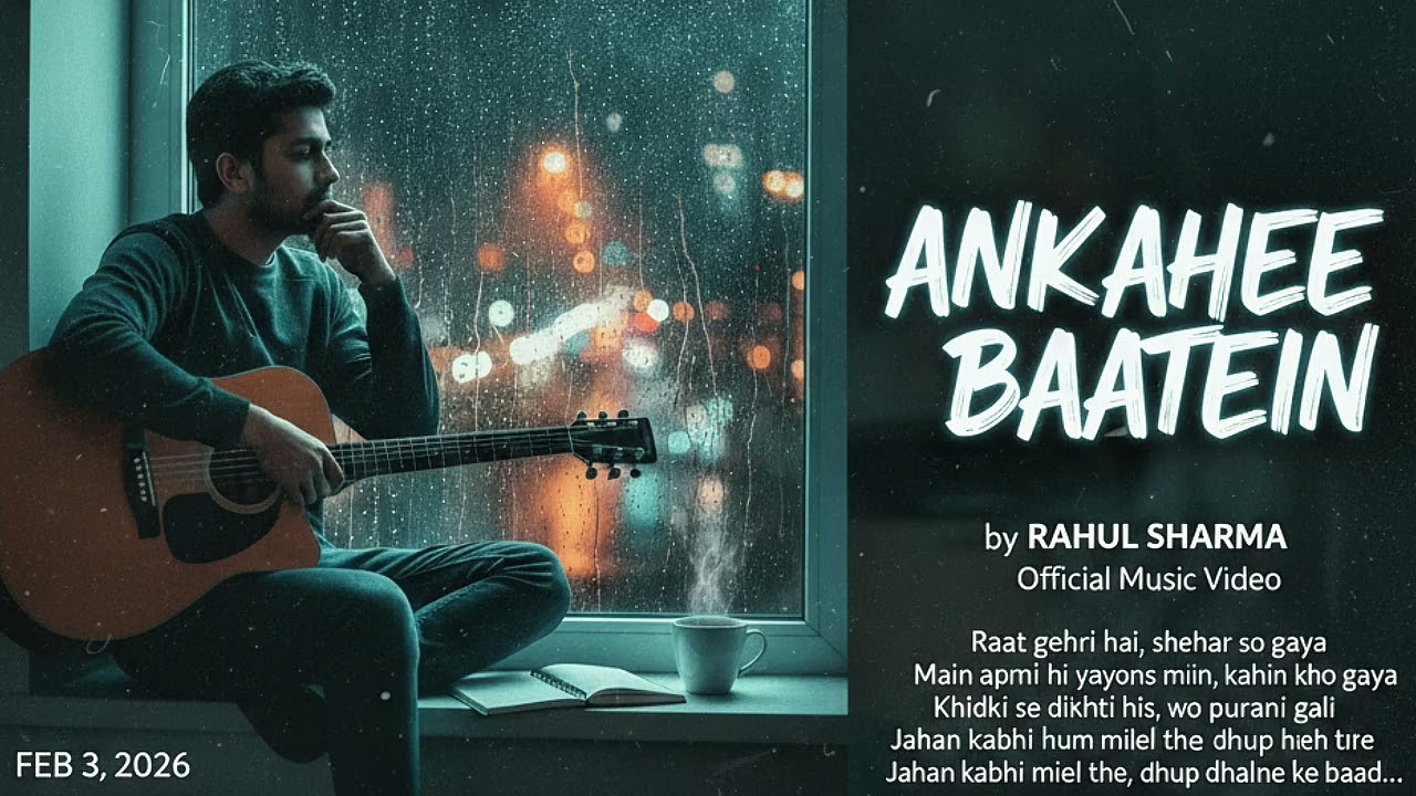 ​#AnkaheeBaatein #LofiHindi #AestheticSongs #DeepLyrics #BrokenHeart #HindiIndie #NewSong2026🥺