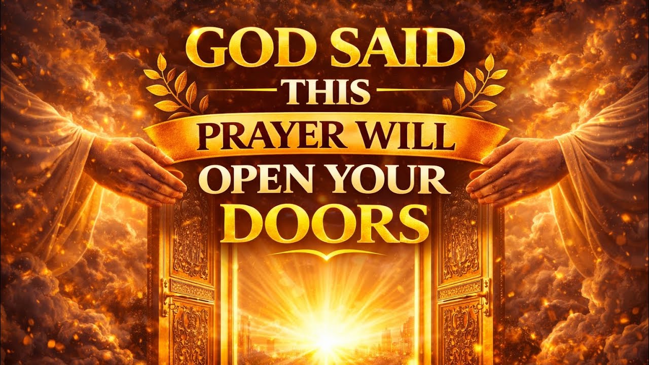 God said this prayer will open your doors #opendoors #Godlove