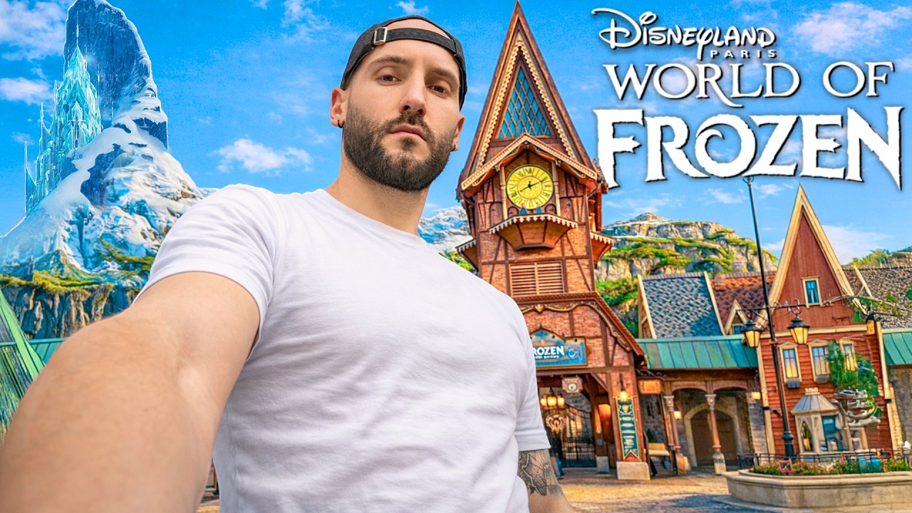 ENTRIAMO nel NUOVO MONDO di FROZEN a DISNEYLAND PARIS! ❄️ Tour Completo