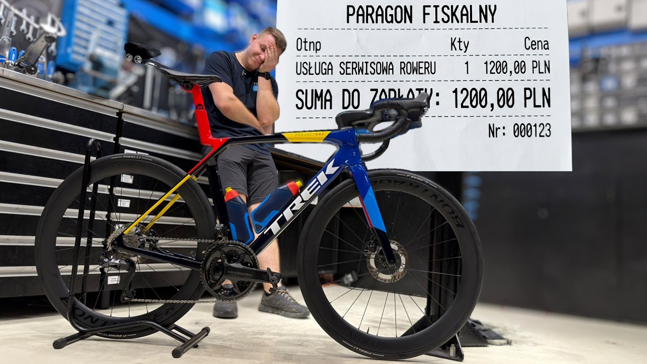 Stan mojego roweru po pierwszych 6000 km. Serwis 1200 zł.