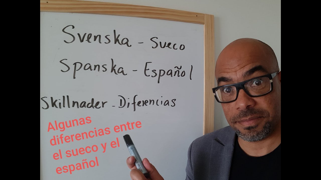 Algunas diferencias básicas entre el idioma sueco y el castellano 📚😃📖