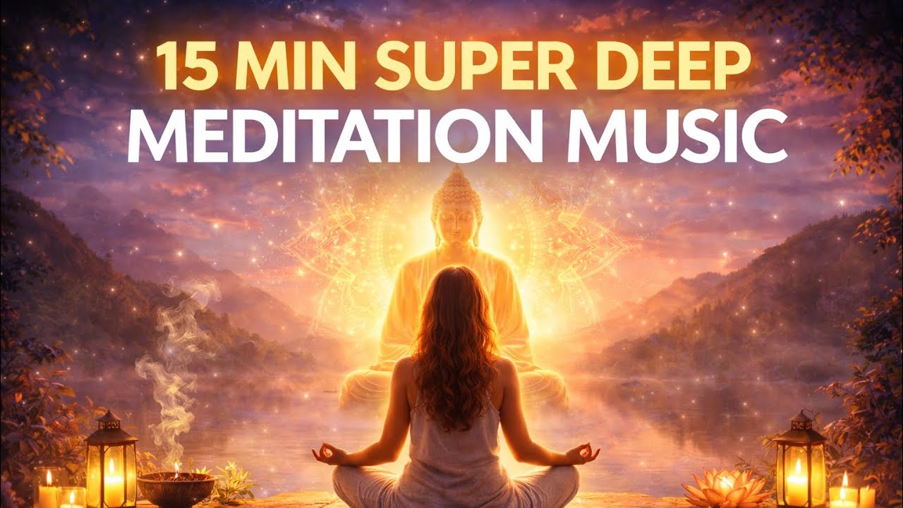 15 Minutes Super Deep Meditation Music 🌌 | Powerful Healing & Inner Peace