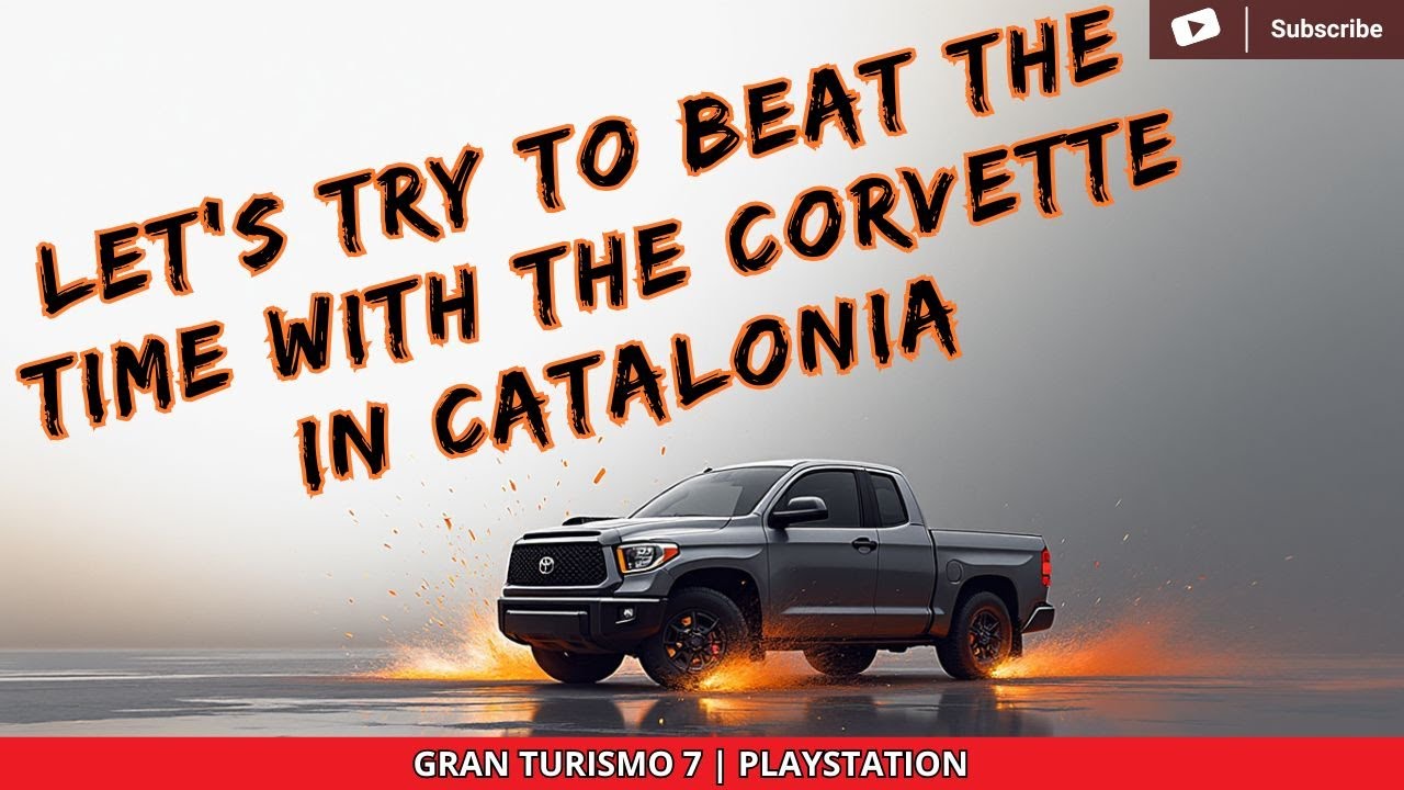 GT7 HOT LAP | CHEVROLET CORVETTE C7 | CATALONIA CIRCUIT [FULL VIDEO]