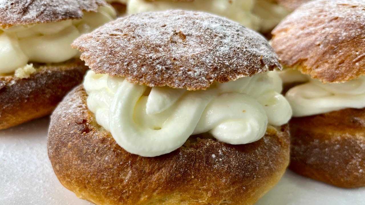🥨 ШВЕДСКАЯ СЕМЛА: Рецепт легендарной булочки с кардамоном и сливочной начинкой!