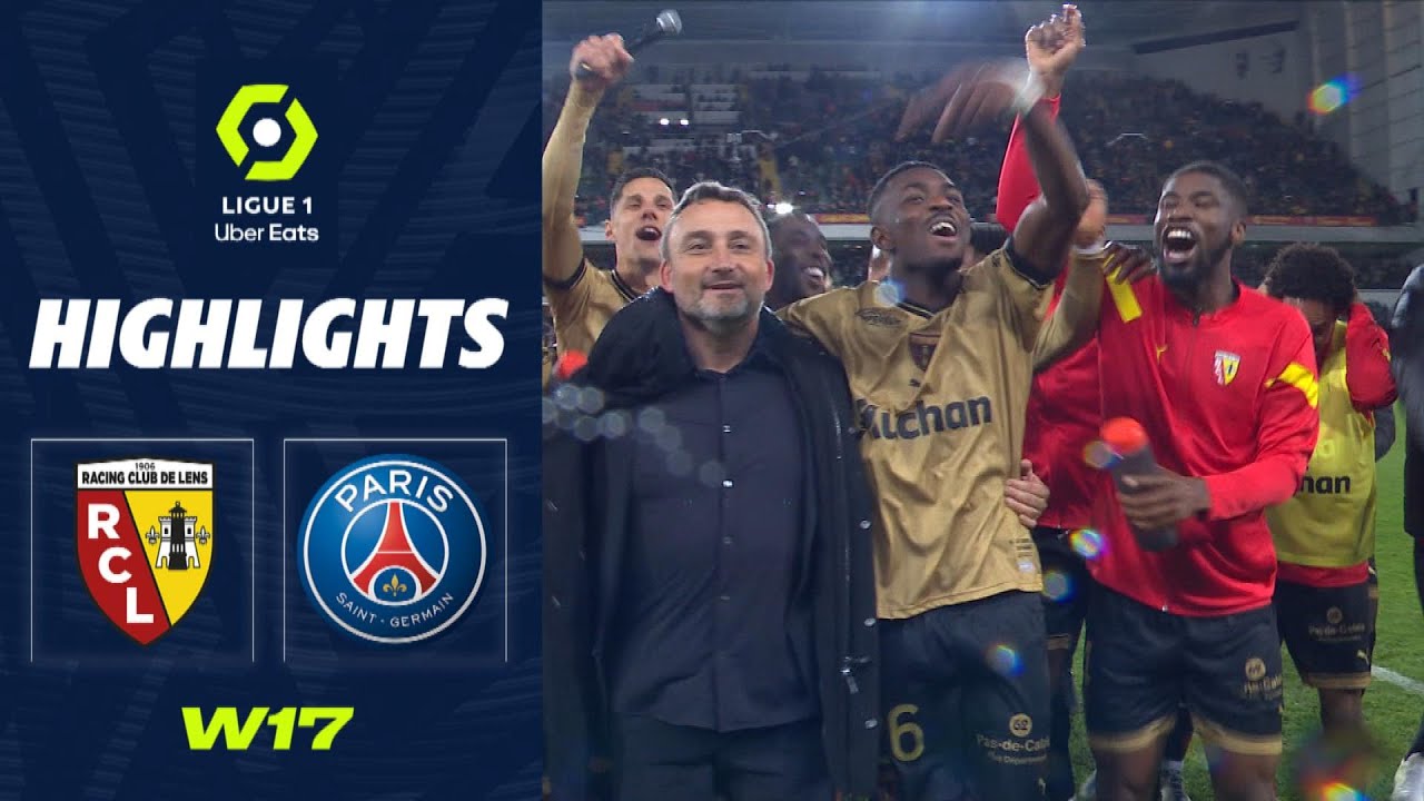 RC LENS - PARIS SAINT-GERMAIN (3 - 1) - Highlights - (RCL - PSG) / 2022-2023