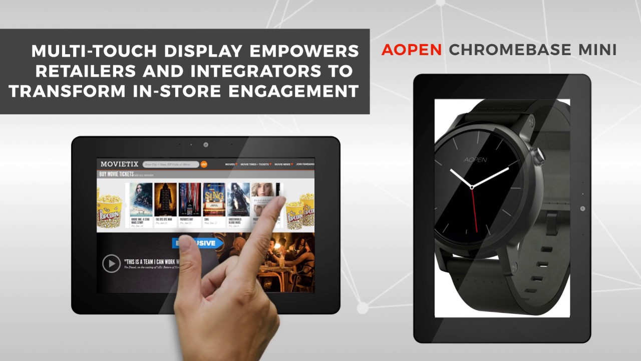 New AOPEN Chrome Mini Devices