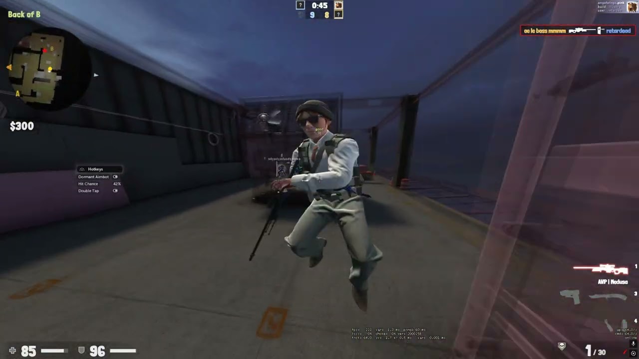 hvh highlights 2 ft neverlose.cc / angelwings.pink