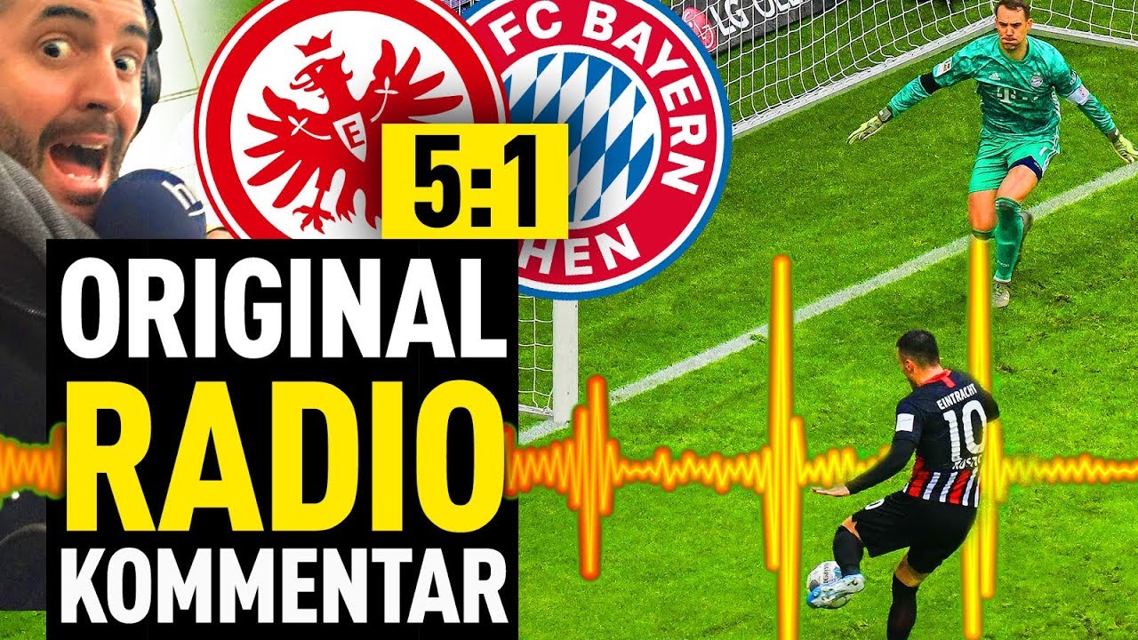 Eintracht Frankfurt - FC Bayern: alle Tore mit original Radio-Kommentar! | FUSSBALL 2000