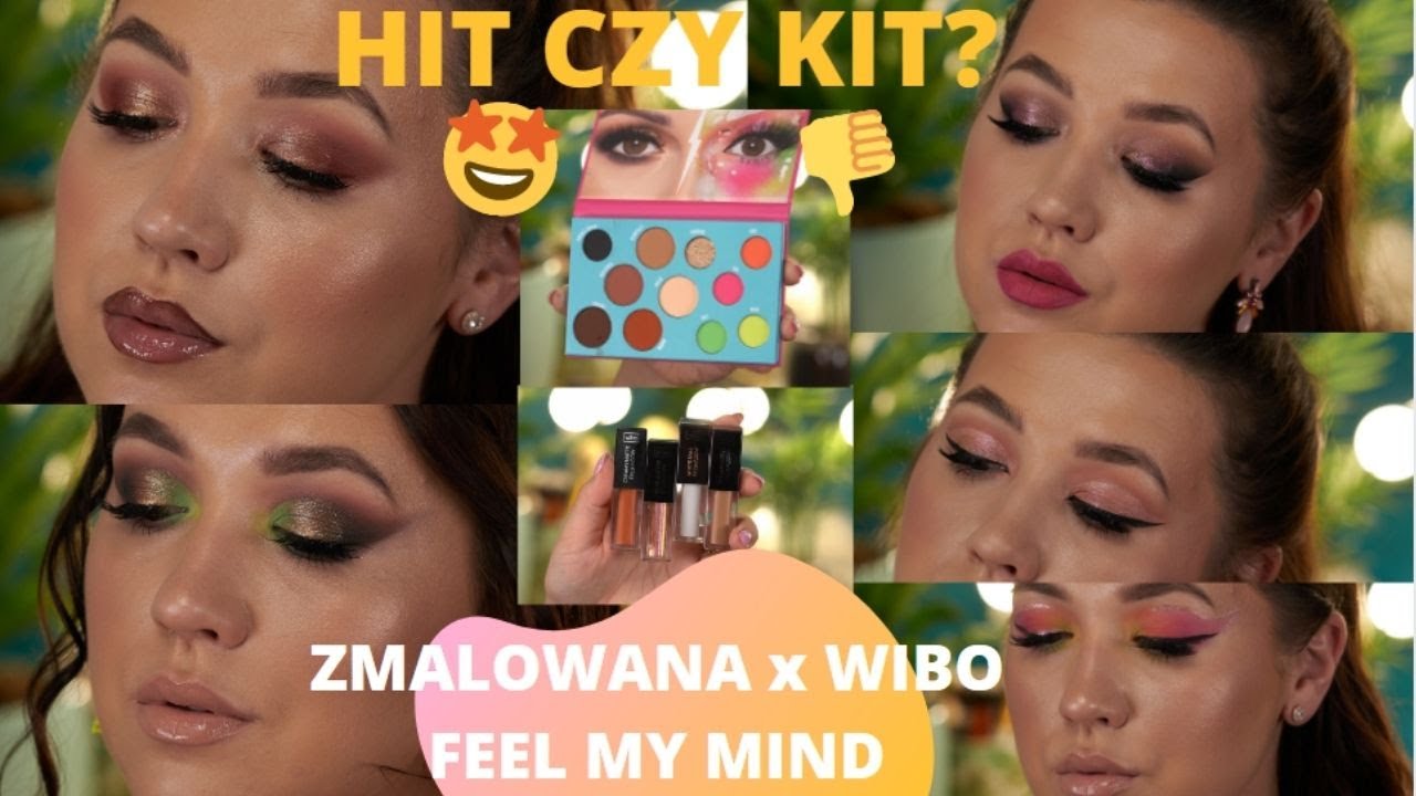PALETOweLOVE | 1 TYDZIEŃ | 1 PALETA | ZMALOWANA x WIBO | FEEL my MIND| NOWOŚĆ | MAKIJAŻE + RECENZJA