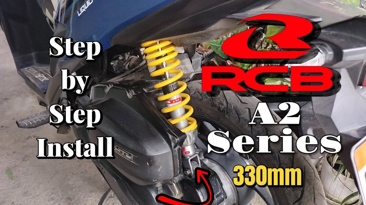 Step by Step Install RCB A2 SERIES 330mm | HONDA CLICK 2