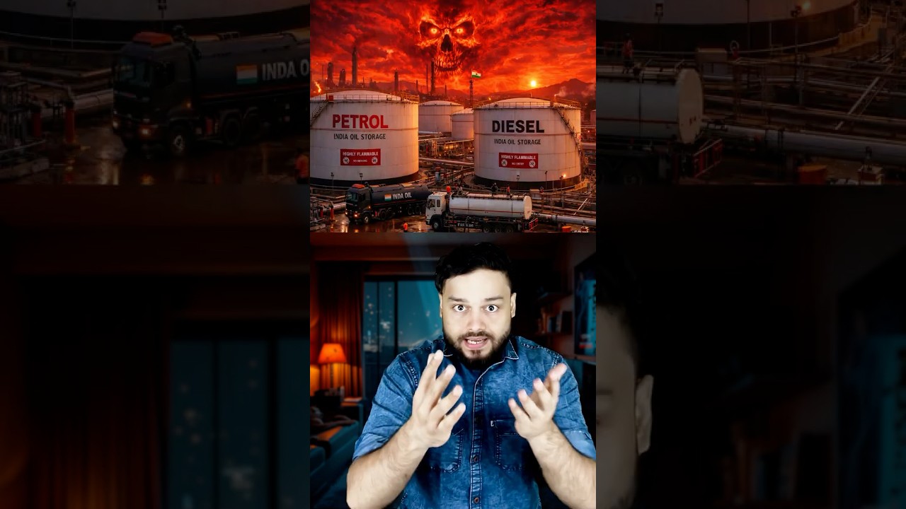 Only 21 DAYS OF Petrol Left in India - OIL Reserves Explained #shorts