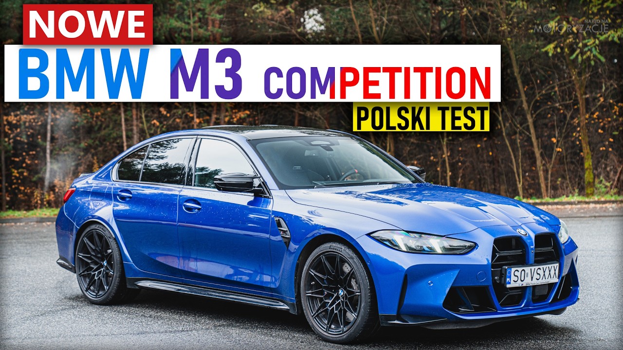 BMW M3 Competition 2026 TEST PL (3.0 530KM ZF 8HP)