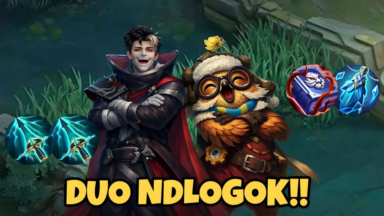 ALL IN GANJAR‼️DUO PLENGER OBOK-OBOK MUSUH SAMPE STRESS 😭😭